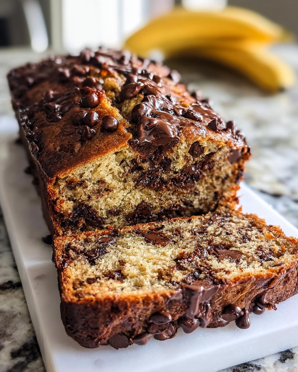Super Moist Chocolate Chip Banana Bread - detail 2