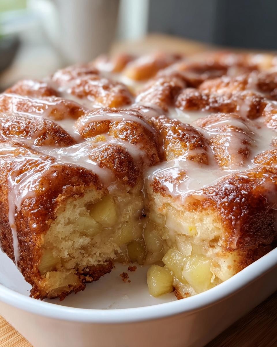Sweet Apple Fritter Cake - detail 1