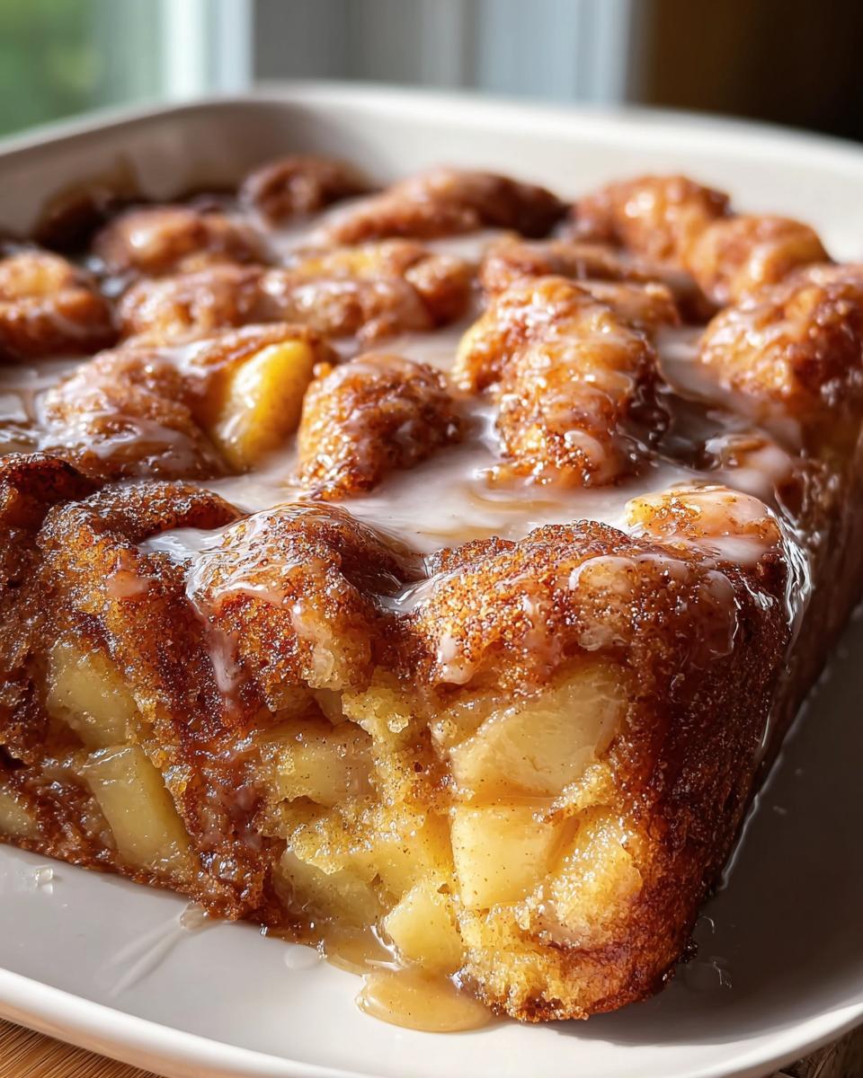 Sweet Apple Fritter Cake - detail 2