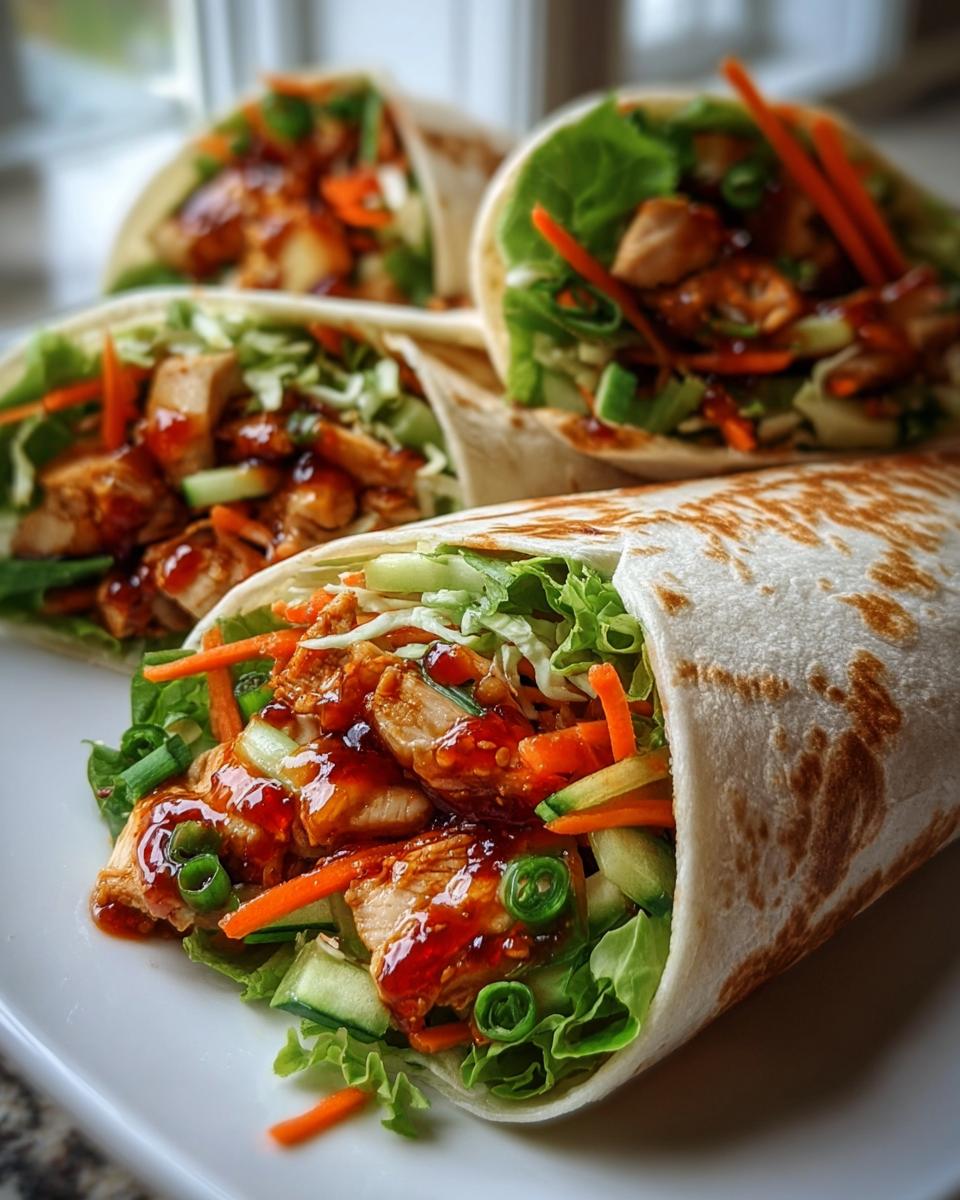 Sweet Chili Chicken Wraps - detail 1