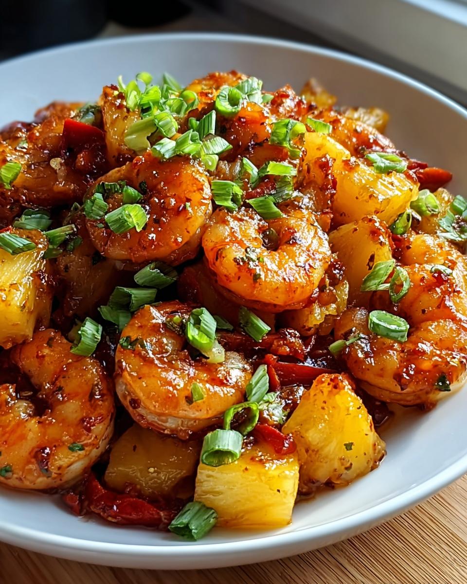 Sweet Chili Pineapple Shrimp - detail 1