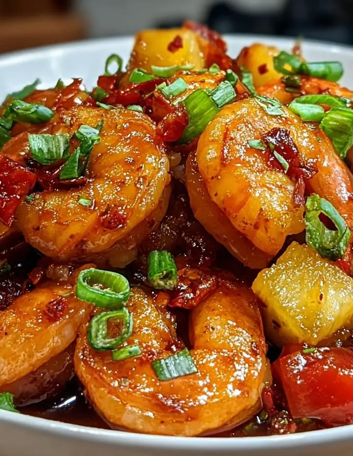Sweet Chili Pineapple Shrimp