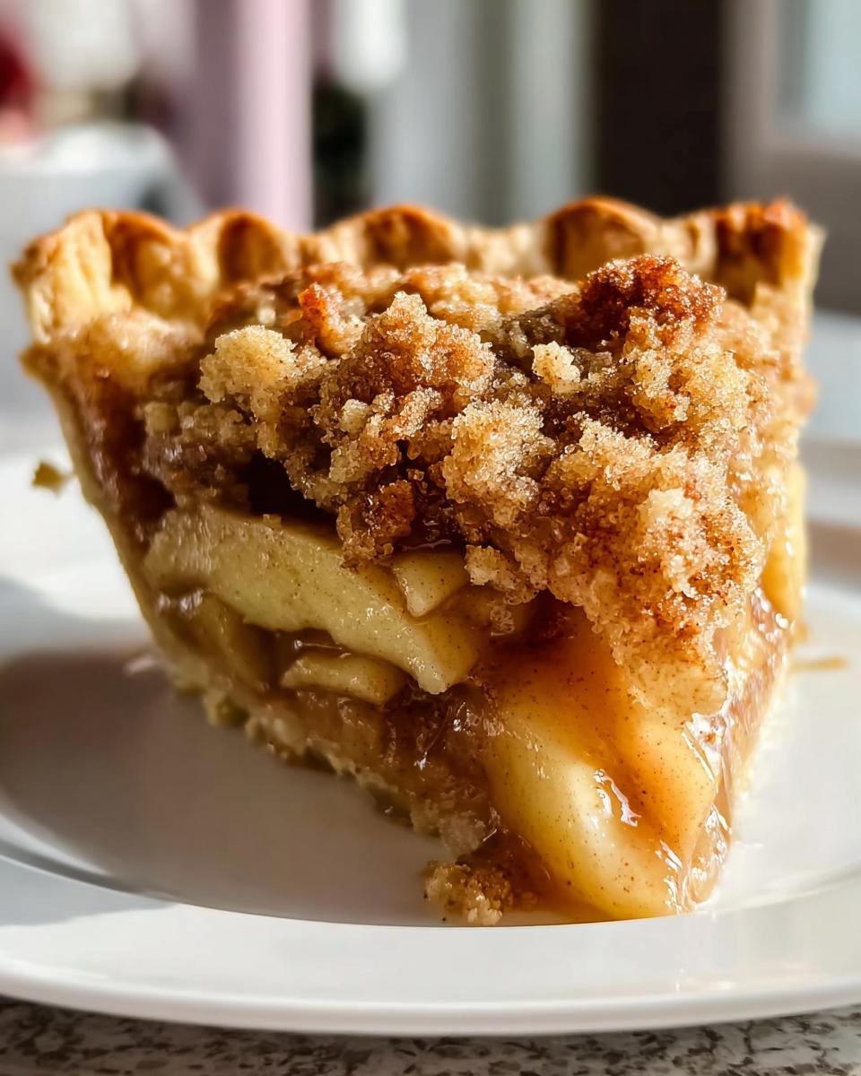 Sweet Dutch Apple Pie - detail 1