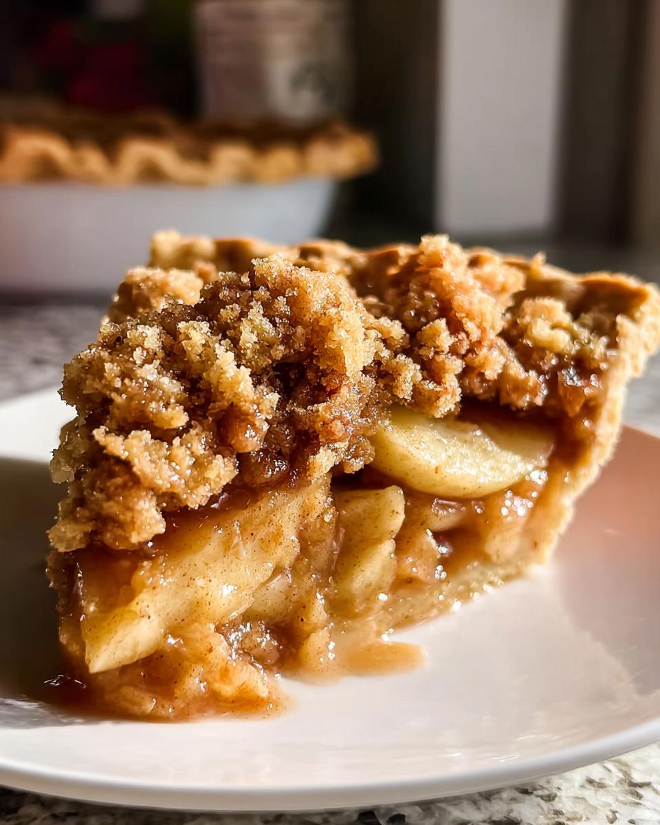 Sweet Dutch Apple Pie - detail 2