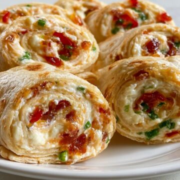 Sweet Heat Pepper Jelly Ranch Pinwheels