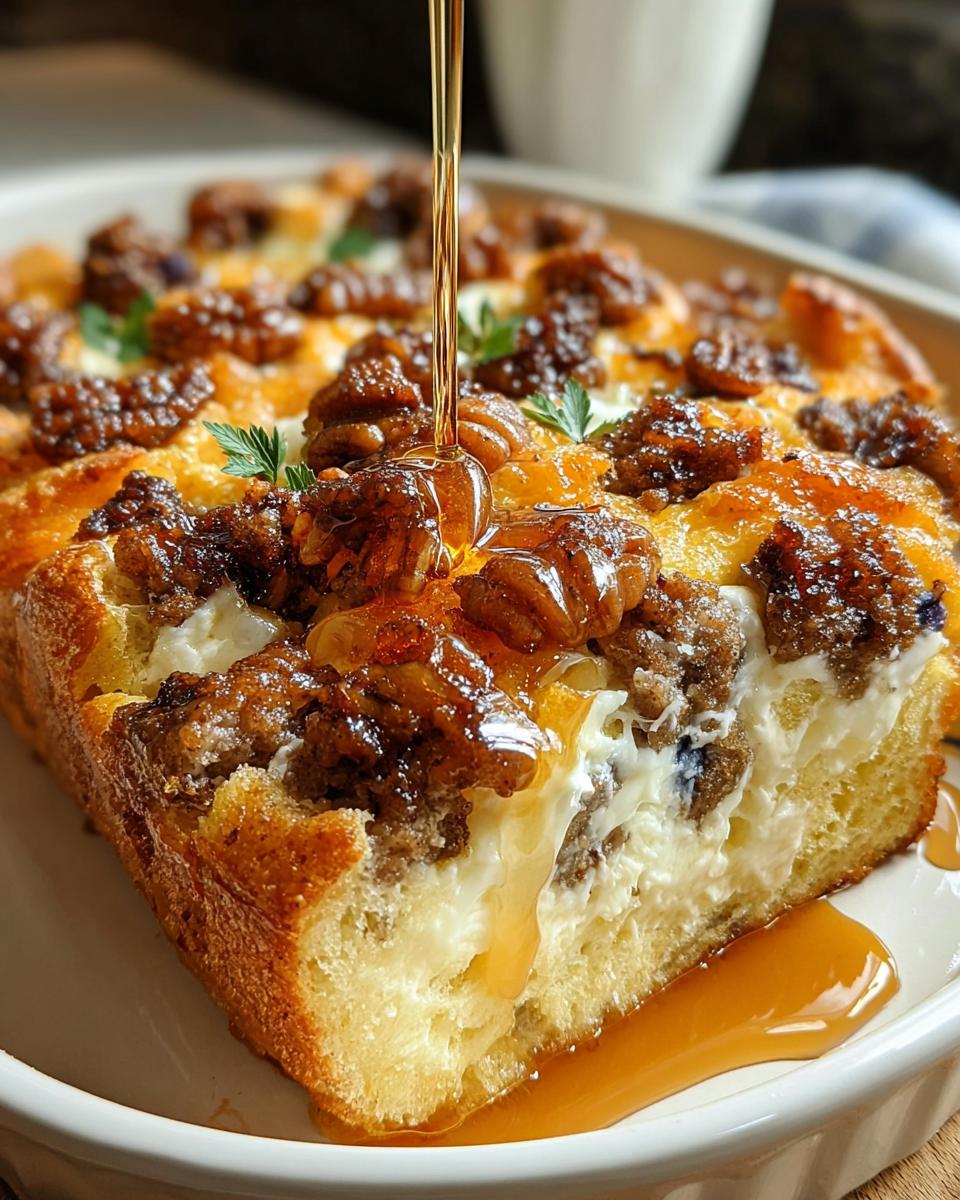 Sweet Maple Sausage Breakfast Casserole - detail 2