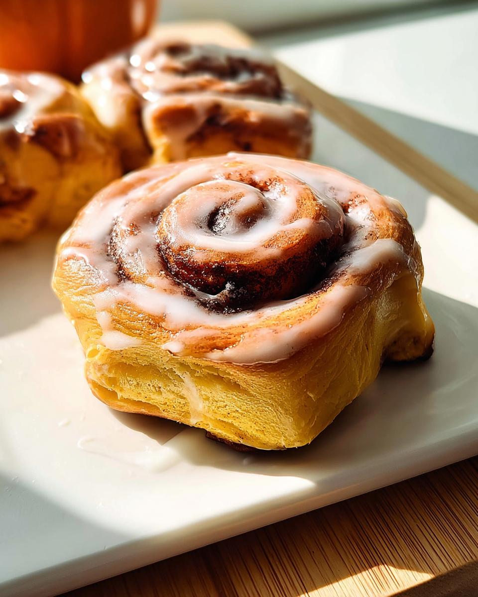 Sweet Potato Cinnamon Rolls - detail 2