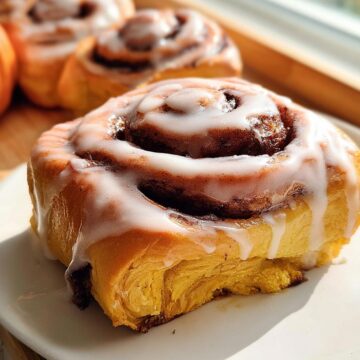Sweet Potato Cinnamon Rolls