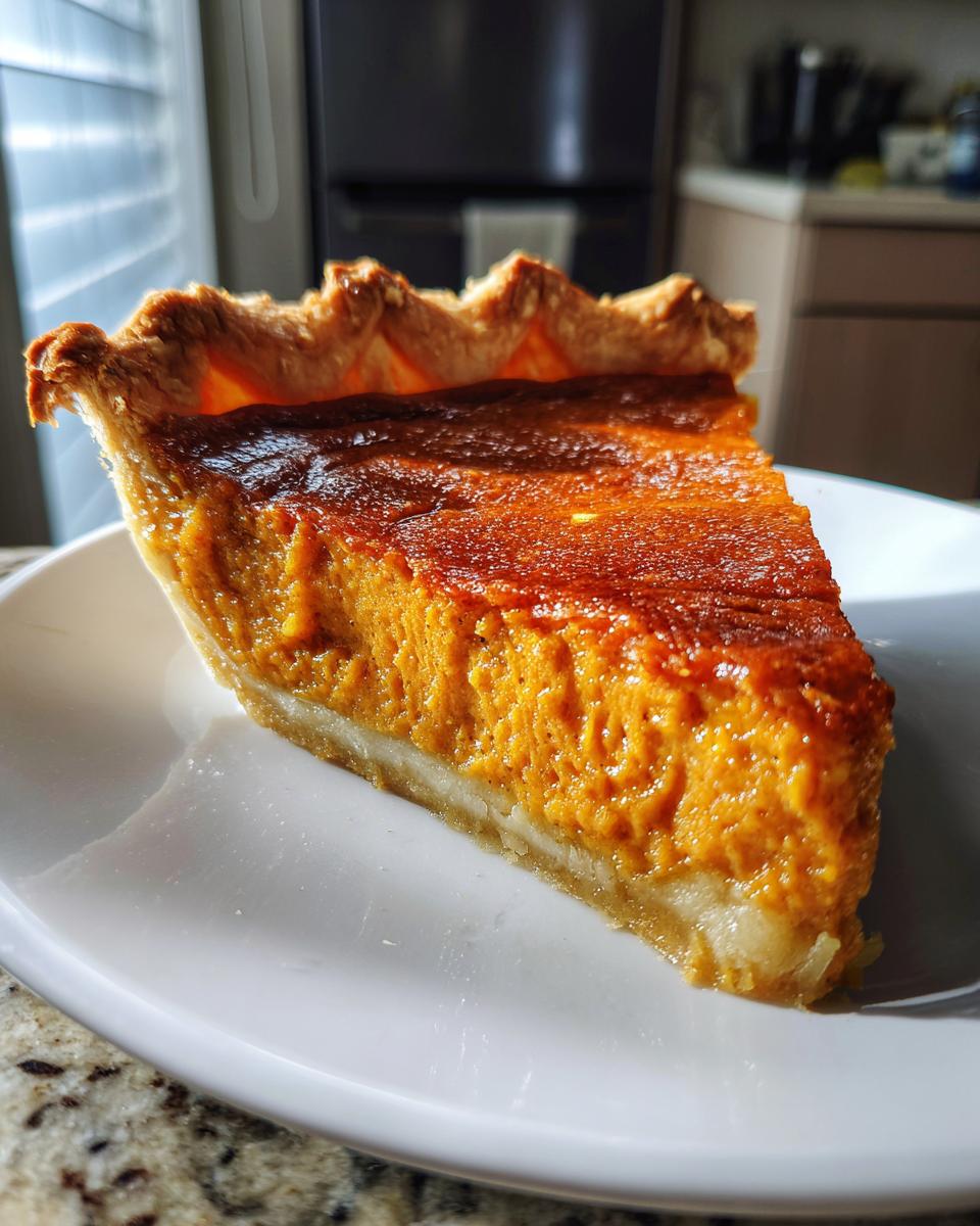 Sweet Potato Pie Just Like Grandma Made - detail 1