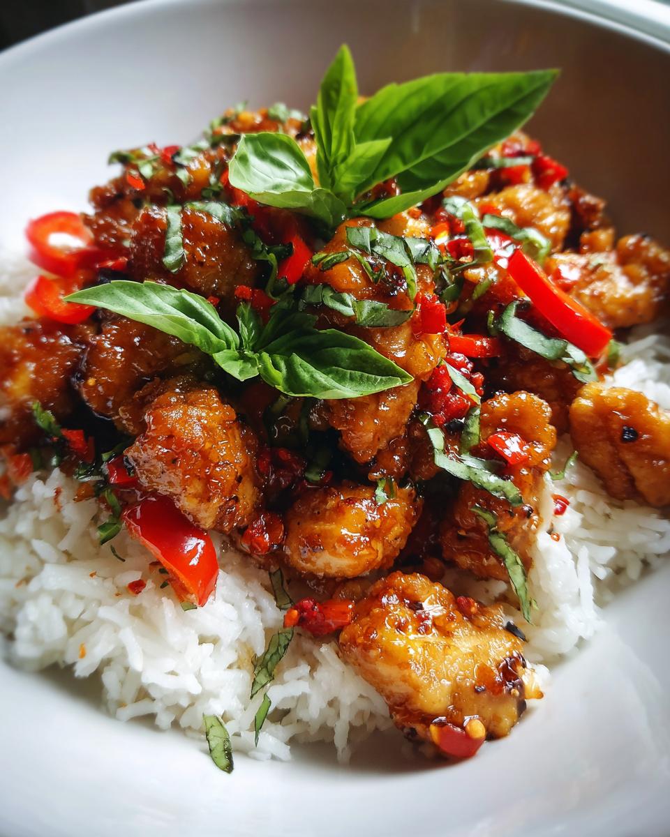 Sweet and Spicy Thai Chicken - detail 2