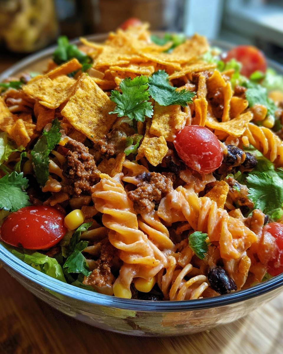 Taco Pasta Salad - detail 1