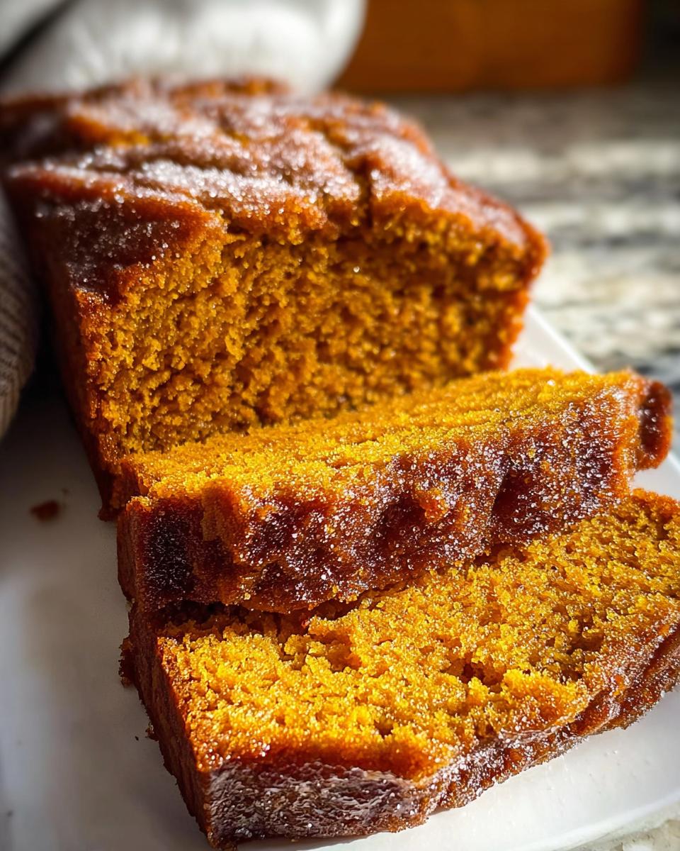 Tender Pumpkin Bread - detail 1