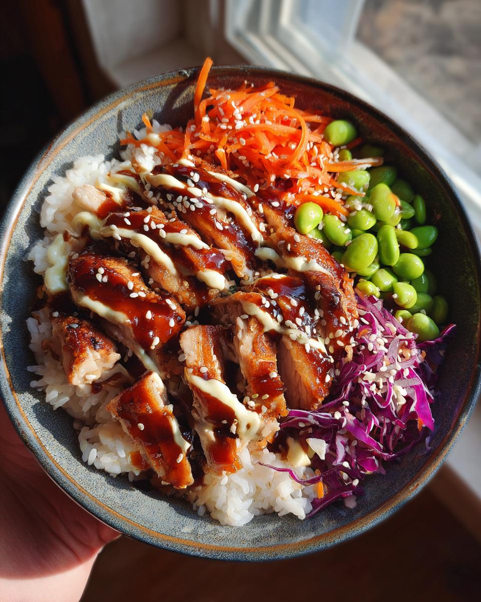 Teriyaki Chicken Rice Bowl - detail 1