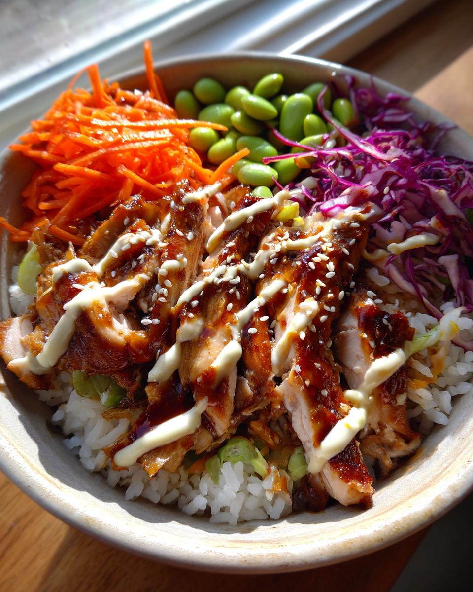 Teriyaki Chicken Rice Bowl - detail 3