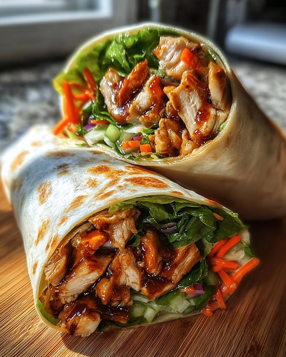 Teriyaki Chicken Wrap - detail 1