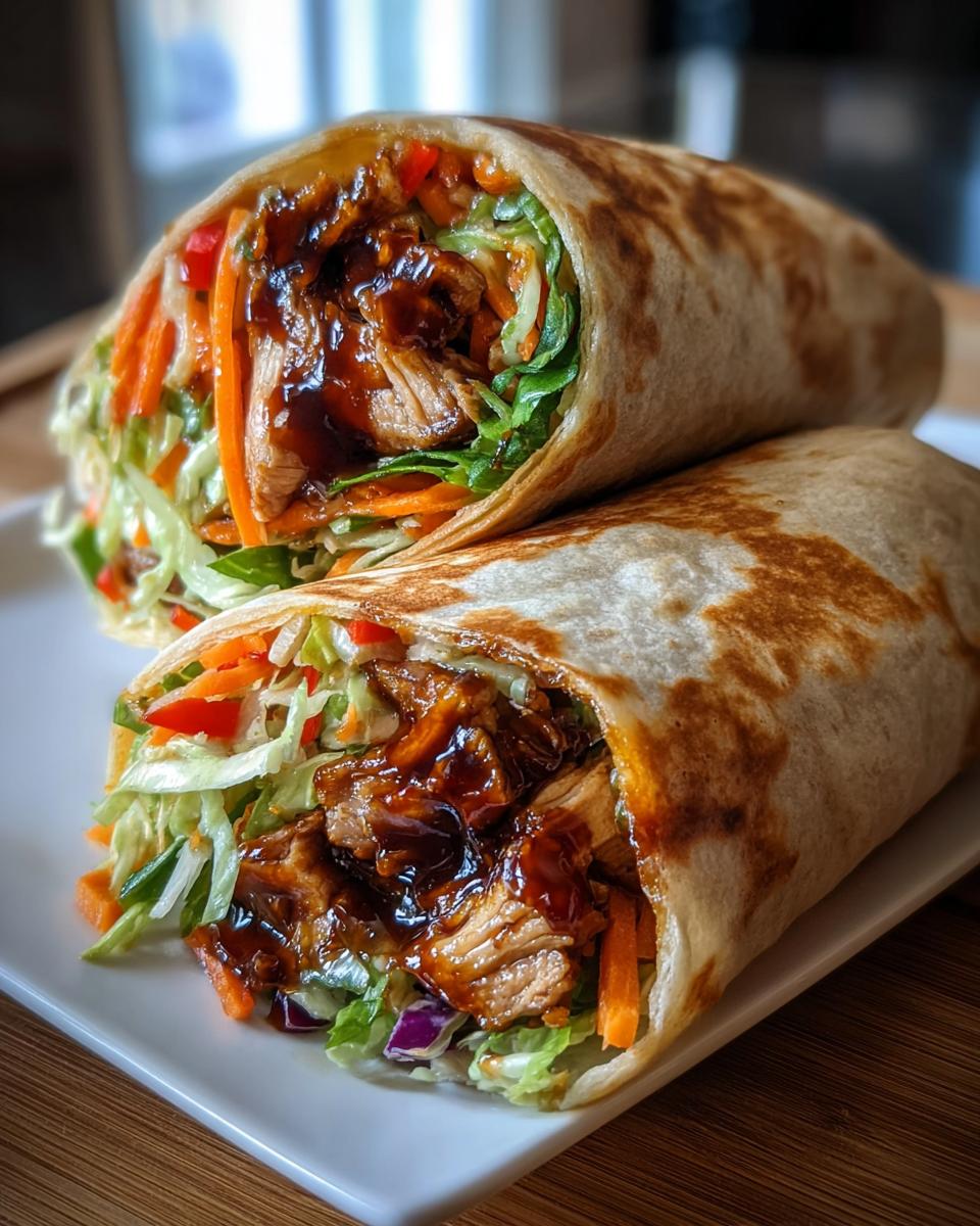Teriyaki Chicken Wrap - detail 1