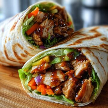Teriyaki Chicken Wrap