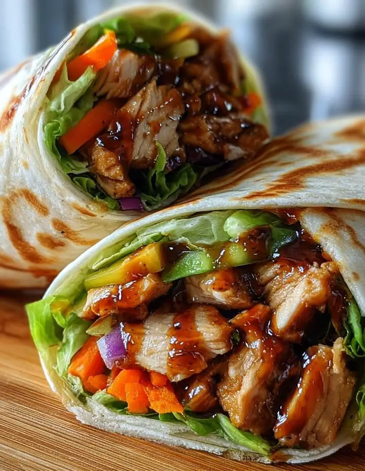 Teriyaki Chicken Wrap