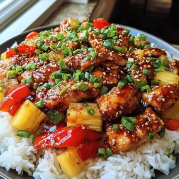 Teriyaki Pineapple Chicken Bowls