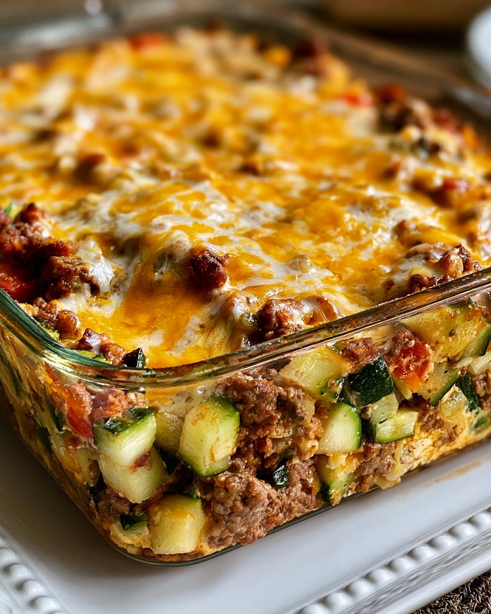 Tex-Mex Zucchini Bake - detail 2