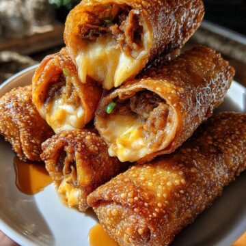 Texas Twinkies Egg Rolls with Honey