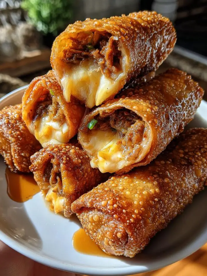 Texas Twinkies Egg Rolls with Honey