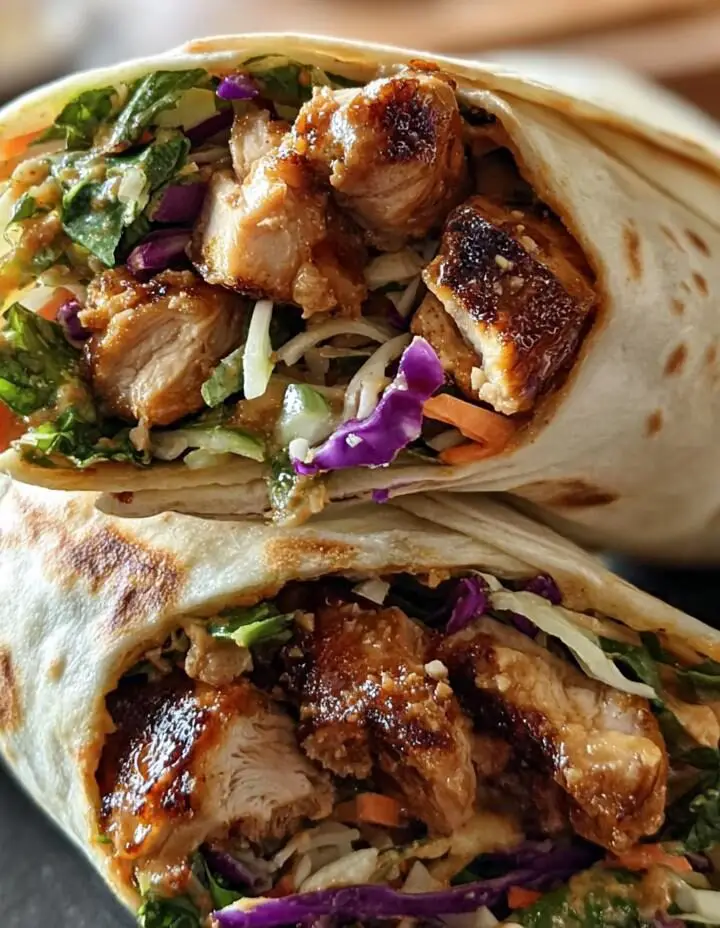 Thai Chicken Wrap