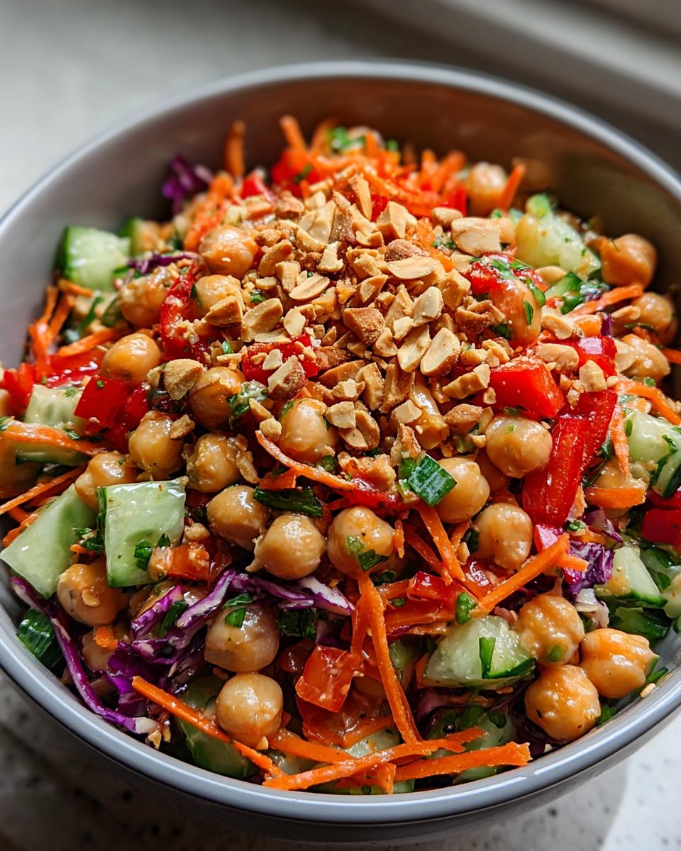 Thai Chickpea Salad - detail 1
