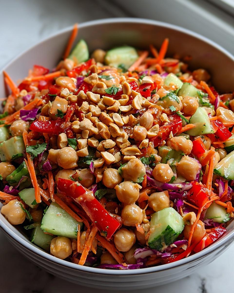 Thai Chickpea Salad - detail 2