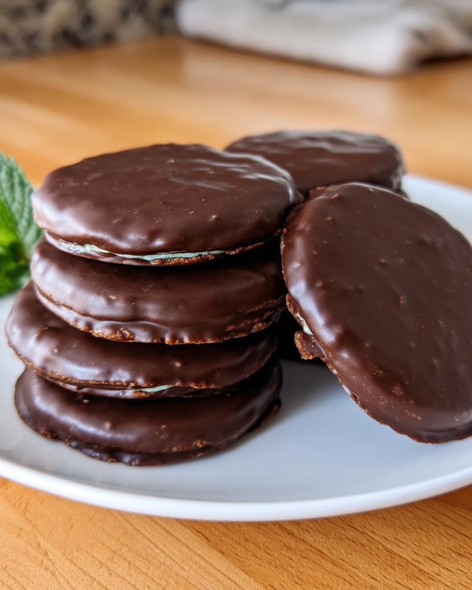Thin Mint Cookies - detail 1