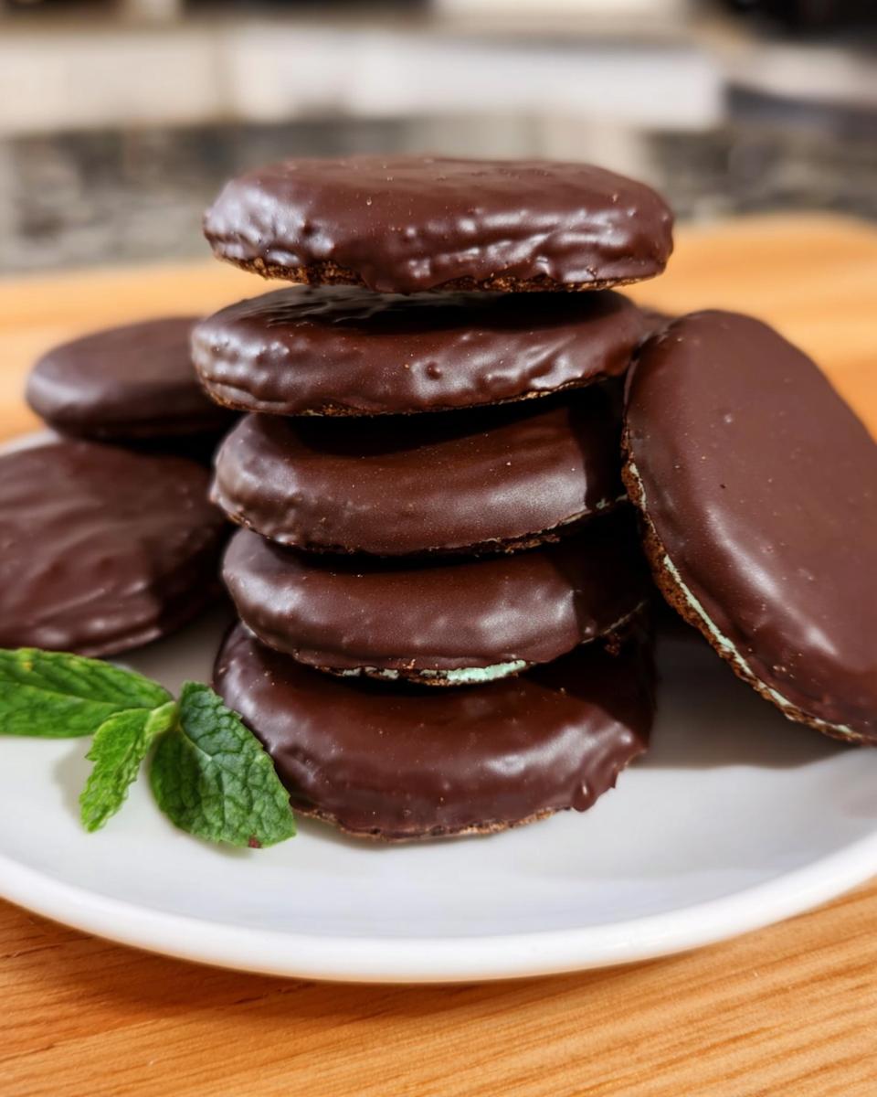 Thin Mint Cookies - detail 2
