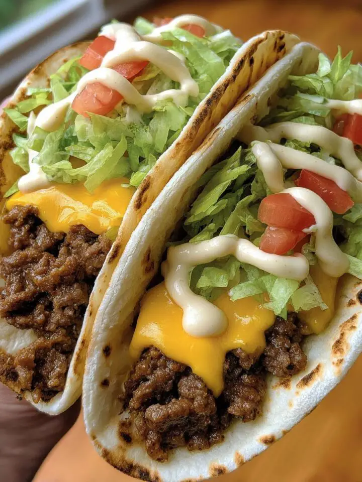 Tortilla Burgers (Smash Burger Tacos)