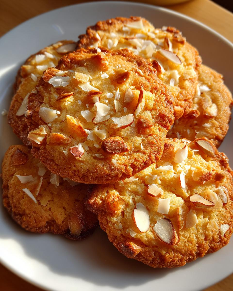 Traditional German Almond Christmas Cookies - detail 1