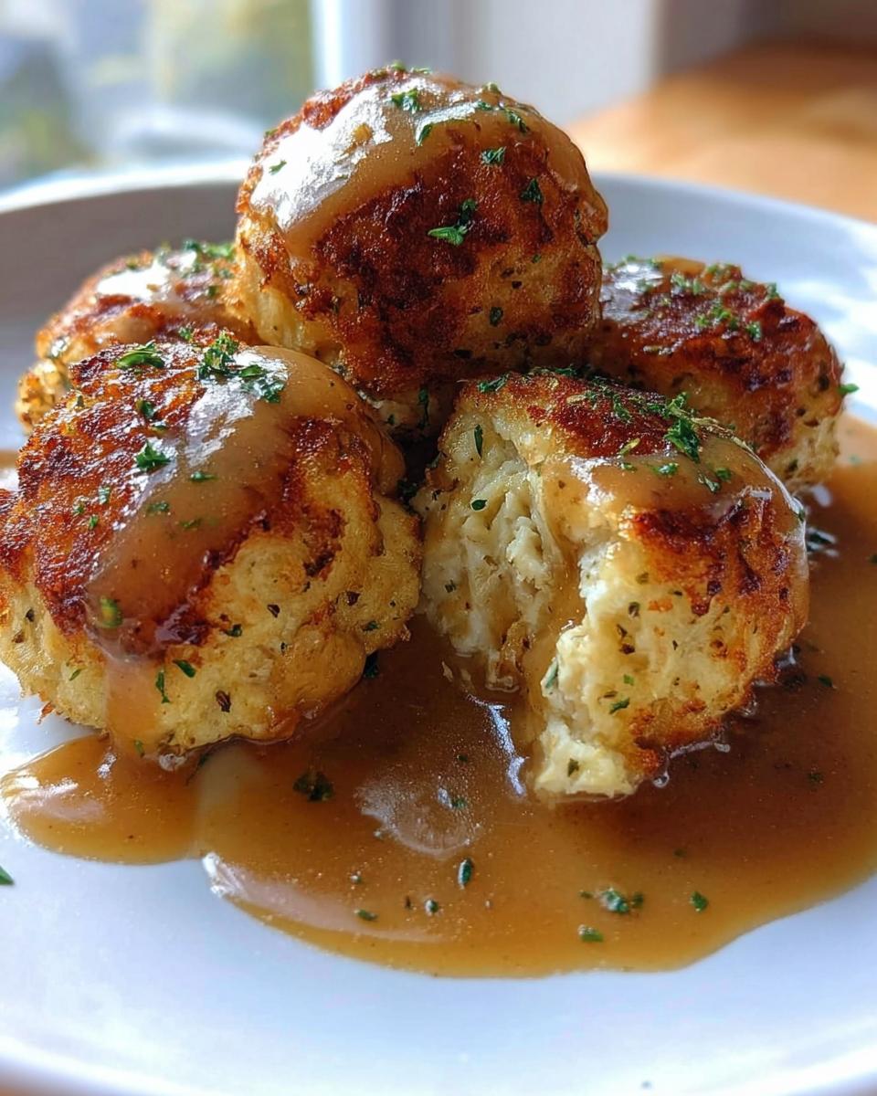 Turkey Stuffing Balls - detail 1