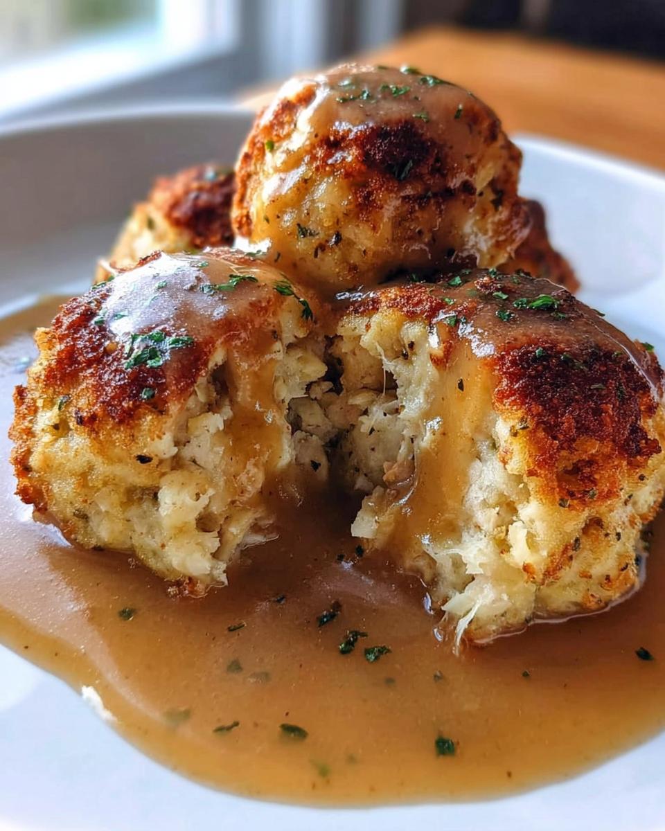 Turkey Stuffing Balls - detail 2