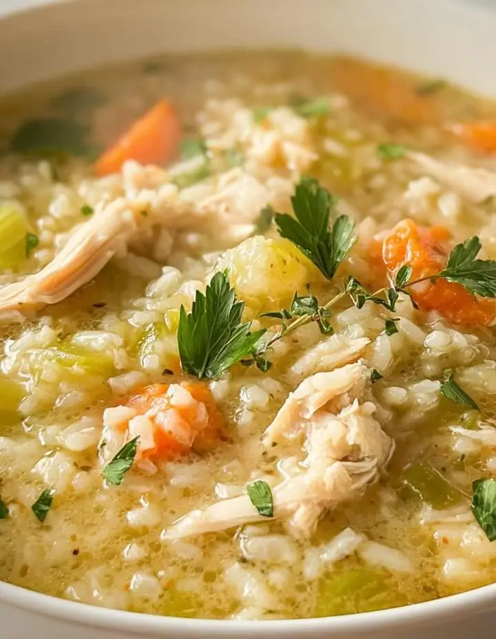 Turkey and Rice Soup