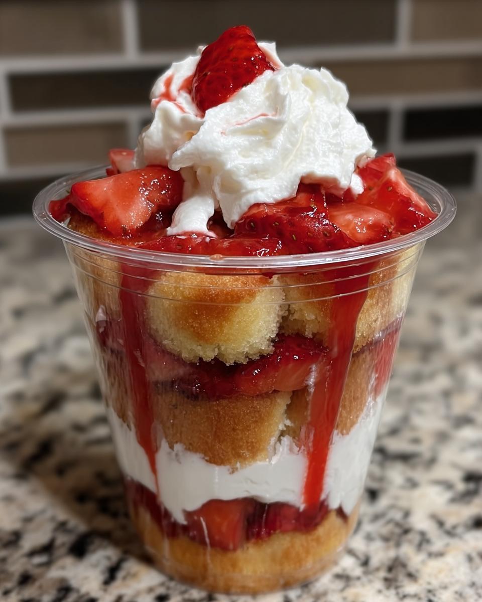 Twinkie Strawberry Shortcake Cups - detail 1