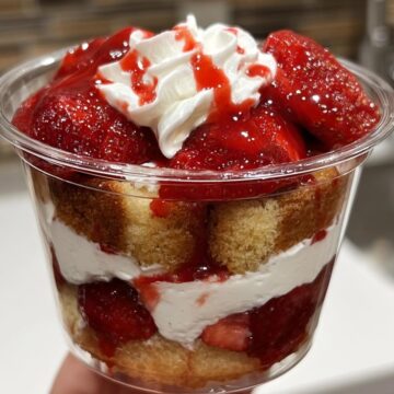 Twinkie Strawberry Shortcake Cups