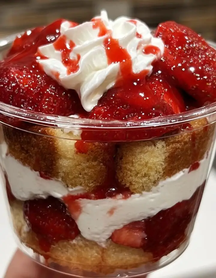 Twinkie Strawberry Shortcake Cups