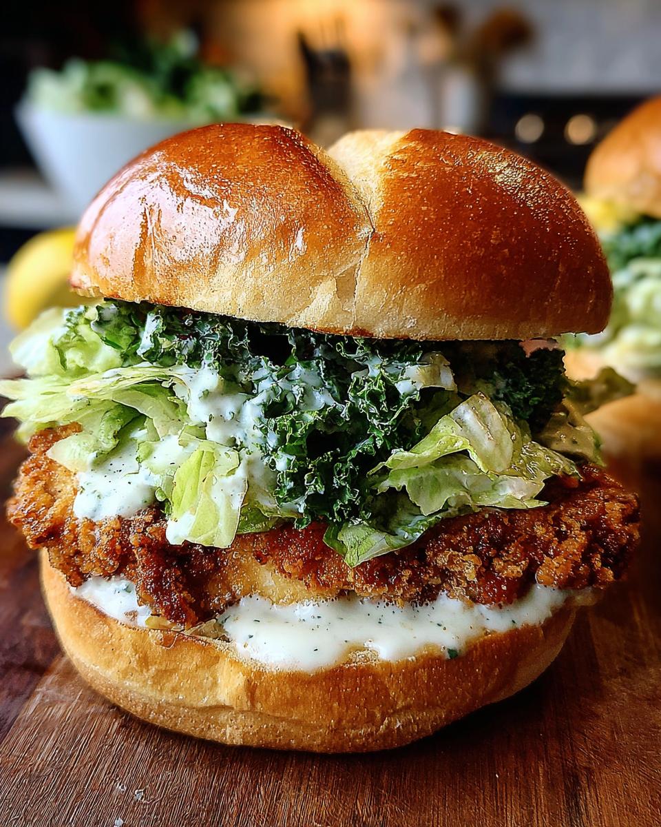 Ultimate Chicken Caesar Sandwich - detail 1