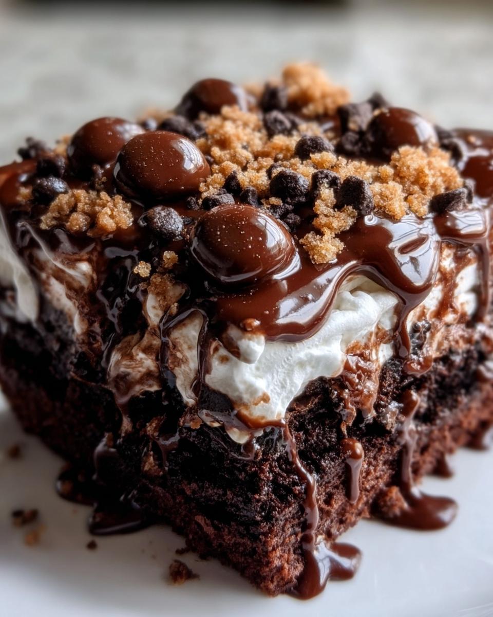 Ultimate Chocolate Dump Cake - detail 2