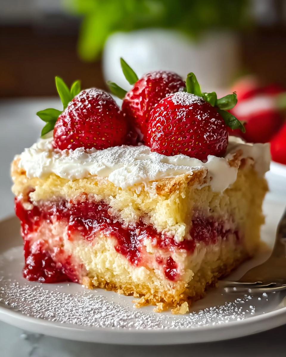 Ultimate Strawberry Cheesecake Dump Cake - detail 1