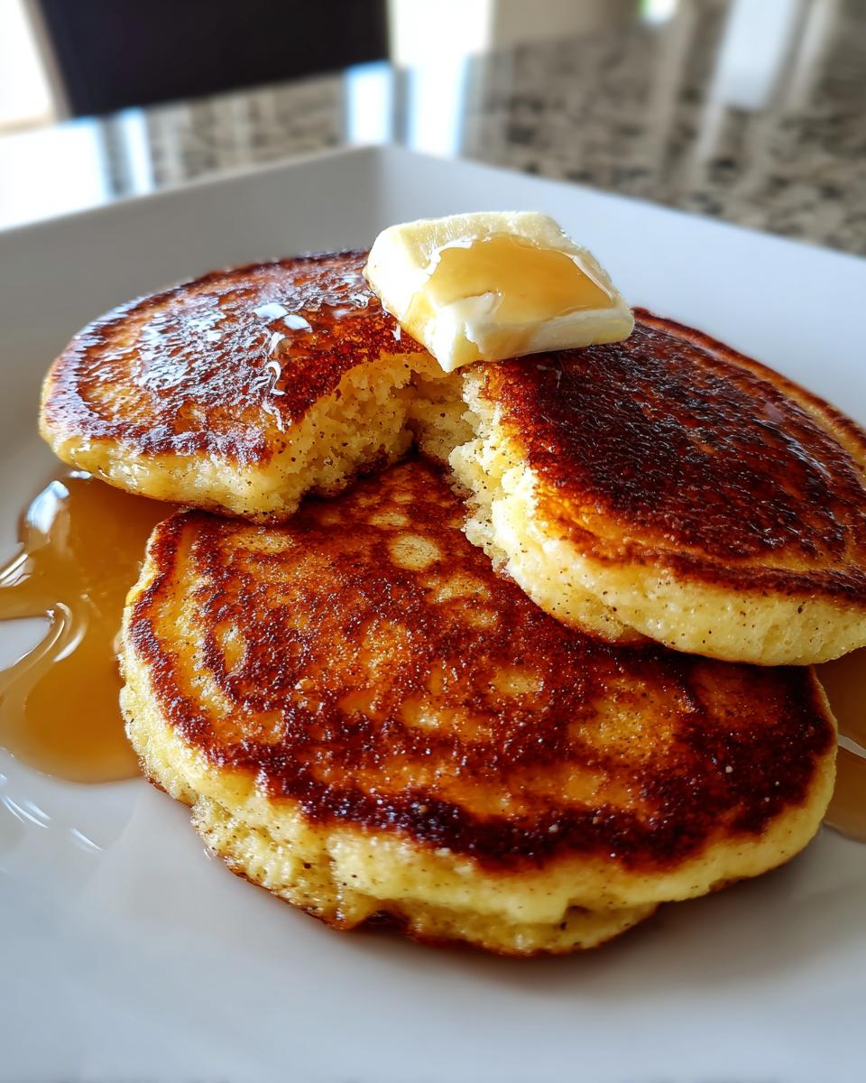 VANILLA CINNAMON BUTTERMILK PANCAKES - detail 3