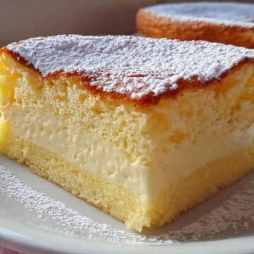 Vanilla Magic Custard Cake