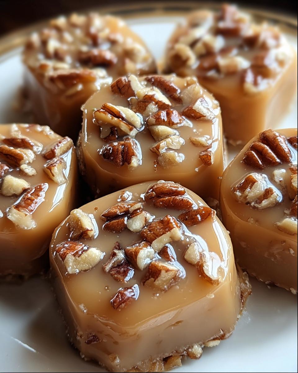 Vanilla Pecan Pralines - detail 1