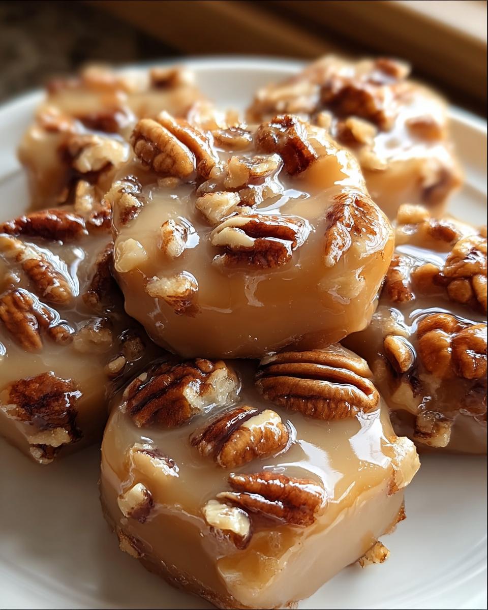 Vanilla Pecan Pralines - detail 2