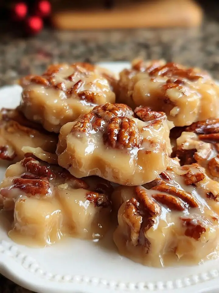 Vanilla Pecan Pralines