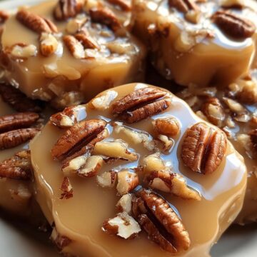 Vanilla Pecan Pralines