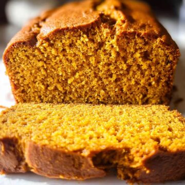 Vanilla pudding pumpkin bread