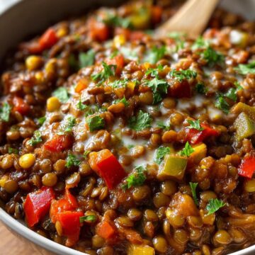 Vegetarian Mexican Lentils